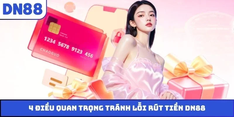 4 điều quan trọng tránh lỗi rút tiền DN88