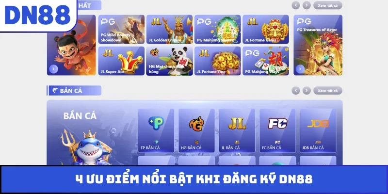 4 ưu điểm nổi bật khi đăng ký DN88