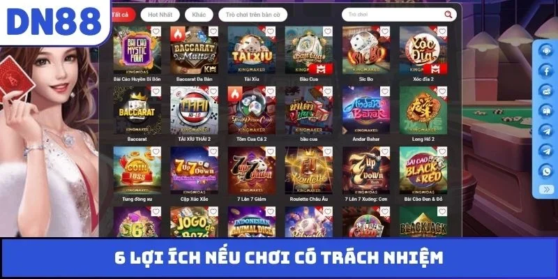 6 lợi ích nếu chơi có trách nhiệm