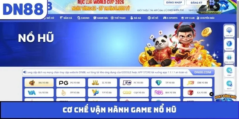 Cơ chế vận hành game nổ hũ