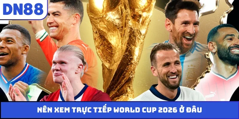 Xem trực tiếp World Cup 2026 ở đâu